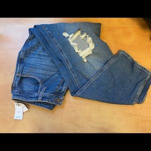 Hollister Ultra High Rise Mom Jean vintage stretch